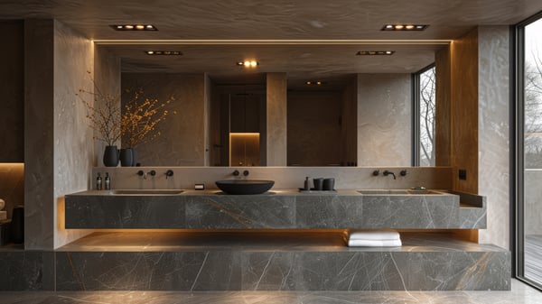 [V838] GRAVITY ARTISTIC BATHROOM_VANITY in Ashiya URBAN_MODERATE