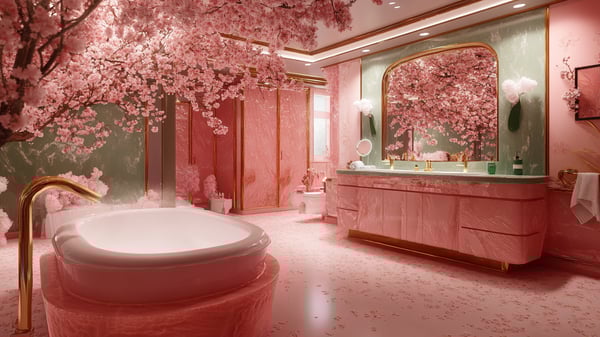 [VAAE] The Meringue Spa — A Palatial Ashiya-Class Bathroom and Vanity Suite