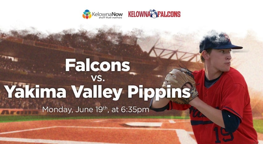 Closed – Flash Contest Alert! Win 4 Tickets to the Kelowna Falcons Game June 19th!
