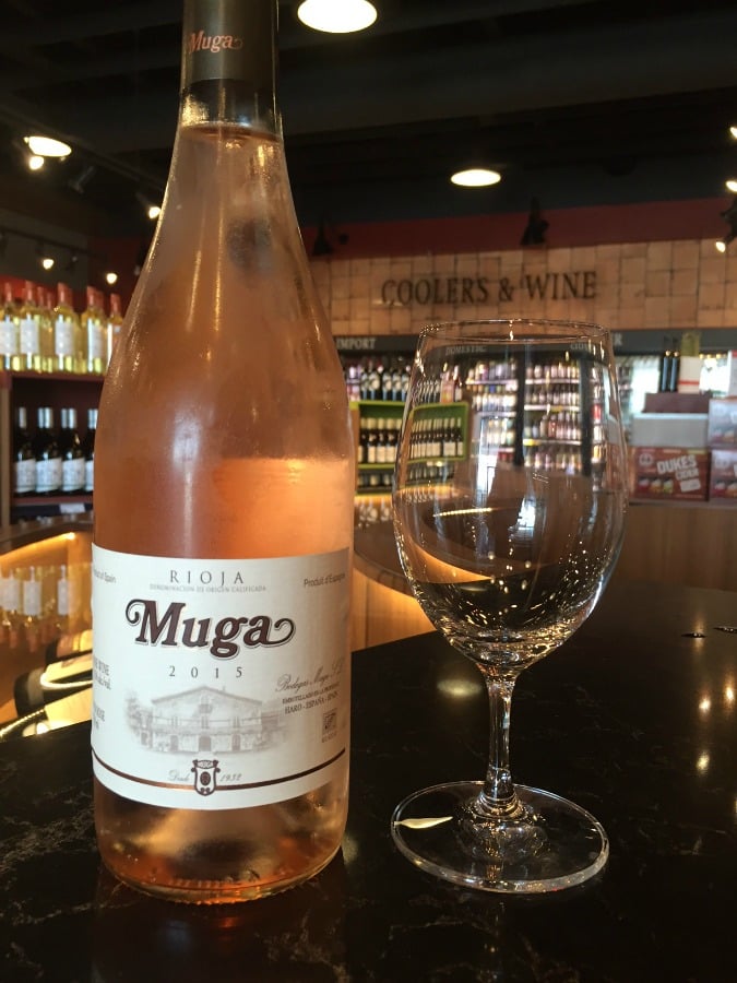 The Muga Rosado, made in Spain, pairs best with Spanish tapas or grilled fish with fresh fruit salsa.