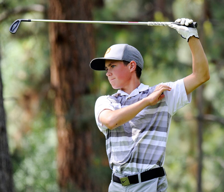 <who>Photo Credit: Lorne White/KelownaNow </who>Humphreys overcame a 14-stroke deficit to win the 2019 Zone 2 Junior Tour order of merit.