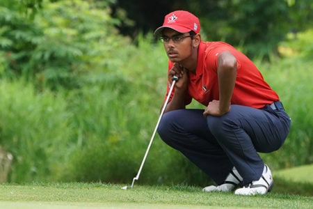 <who> Photo credit: Chuck Russell/Golf Canada<who> Jeevan Sihota is a regular at the Victoria-area George Vale Golf Club