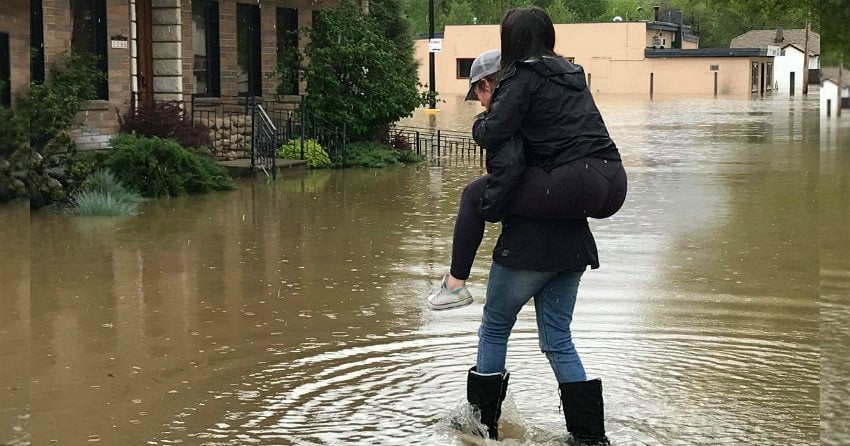 <who>Photo Credit: Facebook RDKB </who>Recovery efforts continue in Grand Forks following historic catastrophic flooding forced almost 4,000 residents from their homes almost three weeks ago.