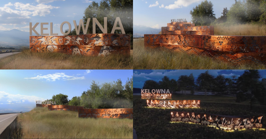 'This will be an iconic sign': Kelowna council endorses, applauds new ...