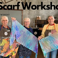 Create a Silk Scarf, SIP & DIP Workshop