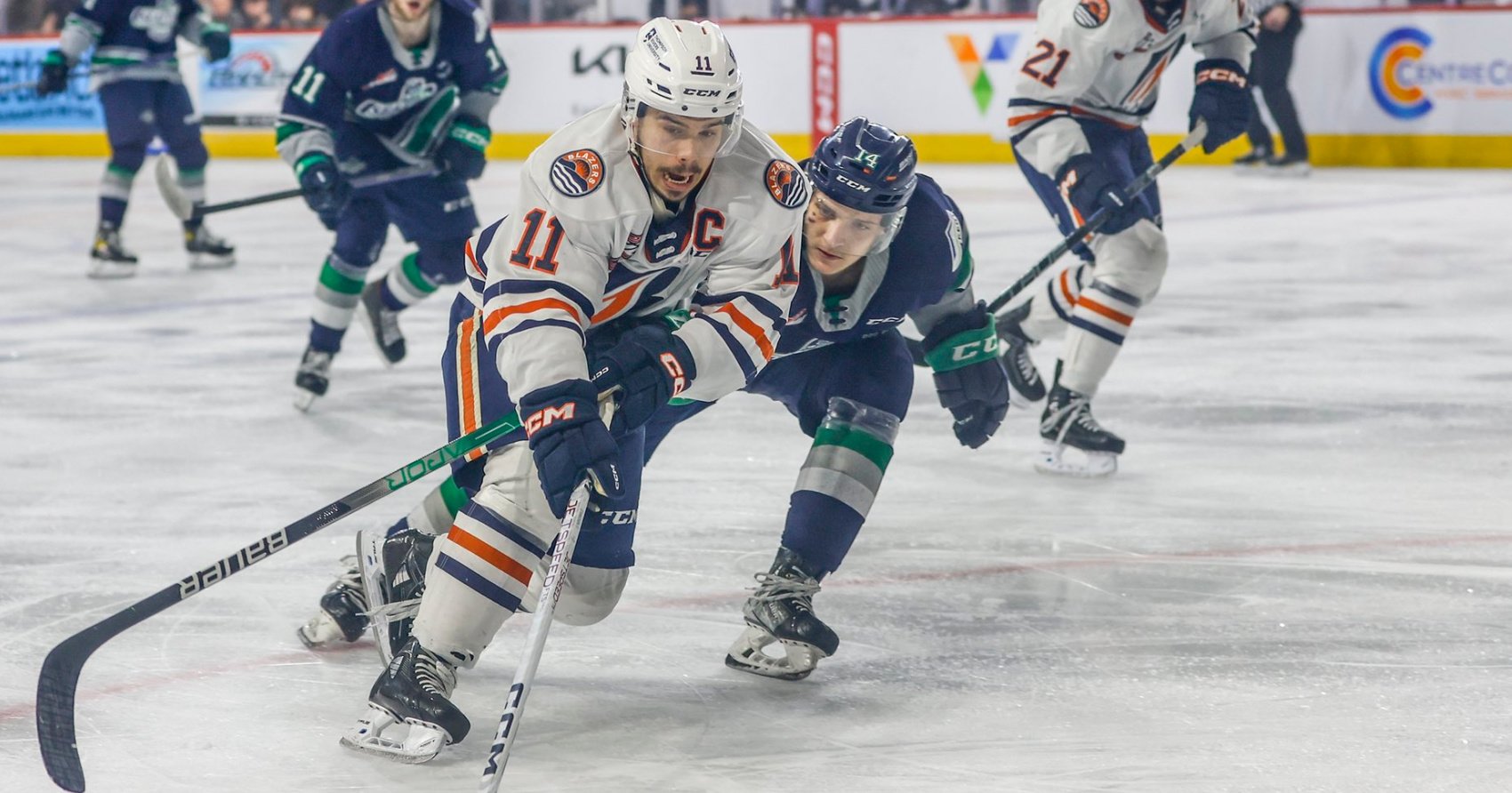 Blazers bounce back with vital win at home to cut T-Birds series lead in half