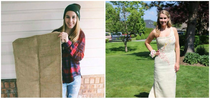 Surrey Teen Wears Burlap Sack to Grad to Raise Money for an Orphanage