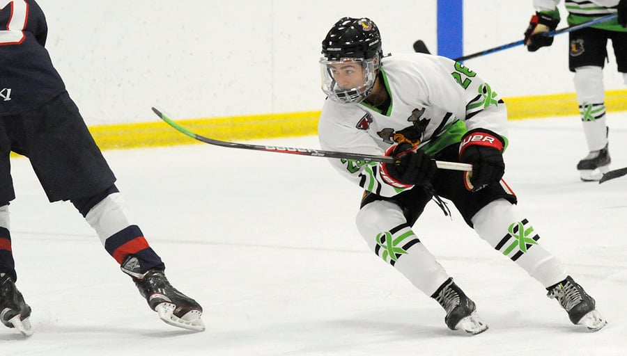Porter Dawson scored once and assisted on four goals in the Chiefs' lopsided win over Spokane.