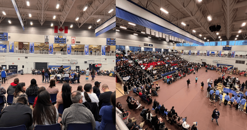 Photos of the ceremony.