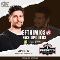 Efthimios Nasiopoulos at Freddy’s Brewpub
