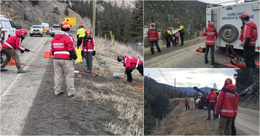 Driver found dead after car crashes into icy water in BC Interior
