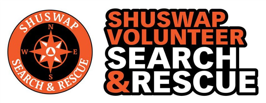 <who> Shuswap Search and Rescue Facebook. </who> Shuswap Search and Rescue Logo. 