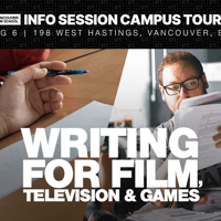 VFS Info Session &amp; Tour - Writing for Film, Television &amp; Games 