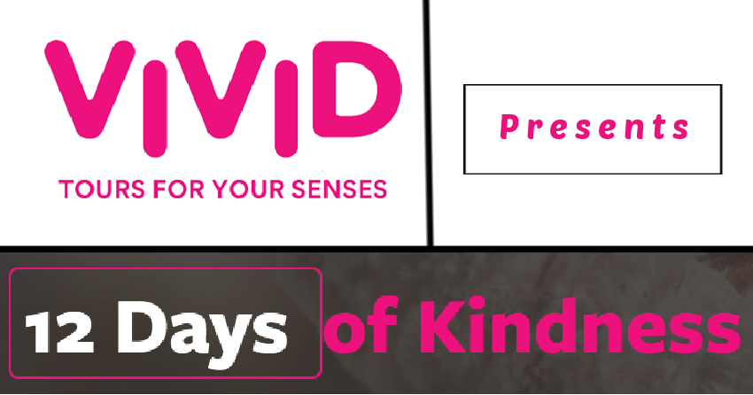 Vivid Tours 12 Days of Kindness Campaign