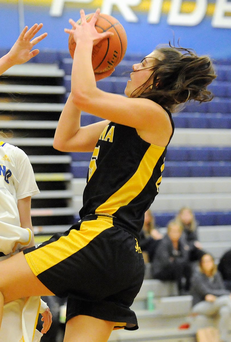 <who>Photo Credit: Lorne White/KelownaNow </who>Jaeli Ibbetson was selected as a first-team all-star at the senior AAA girls championship.