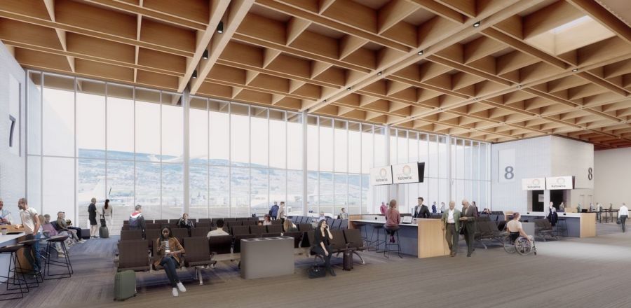 Oooh, Kelowna airport expansion includes a first-class lounge