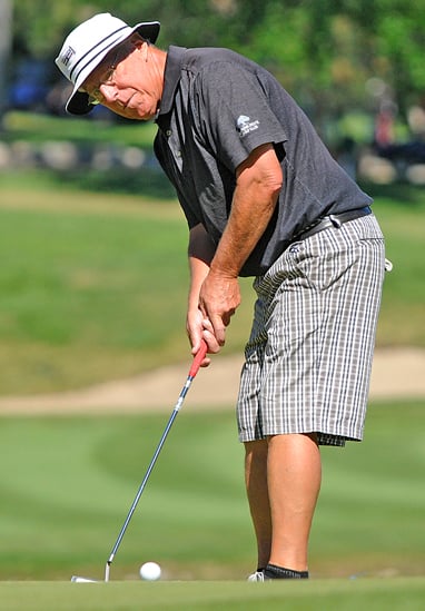 <who>Lorne White/KelownaNow </who>Doug Roxburgh, 64, of Vancouver is playing in his 50th B.C. <br>Amateur tournament.