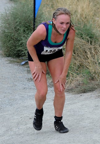 <who>Photo Credit: Lorne White/KelownaNow.com </who>Shanda Hill of Vernon admitted she walked the 740-metre<br> Knox Grind Trail.