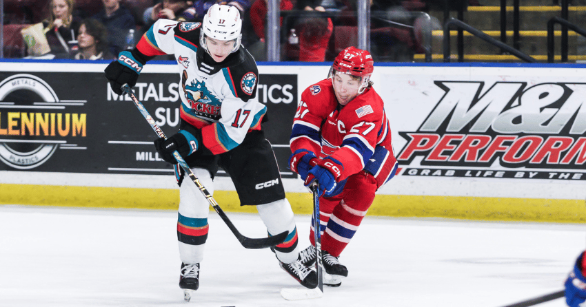 Rockets fight back to earn a point in overtime against Spokane