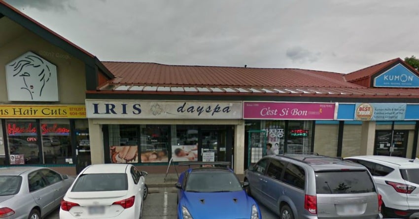 Iris Day Spa 10160 152 Street location