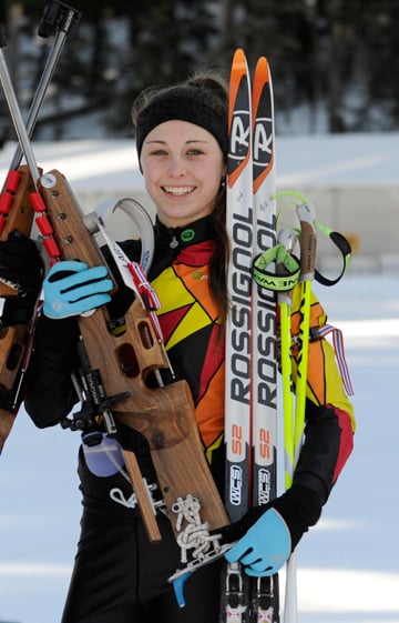 <who>Photo Credit: Lorne White/KelownaNow </who>Tekarra Banser will train for six days in Lillehammer prior to the <br>Youth Olympics that begin Feb. 8.