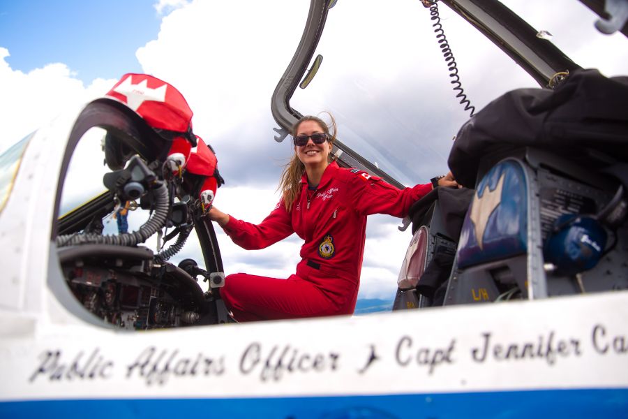 <who>Photo credit: NowMedia</who> Jennifer Casey in Penticton on July 18, 2019.