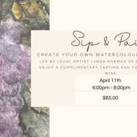 Sip & Paint Watercolor Workshop