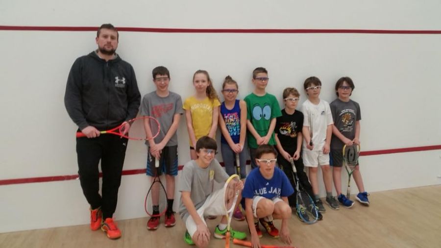 <who>Photo Credit: Facebook Interior Squash Academy </who>Veteran squash coach Adam Terheege, who runs the Interior Squash Academy, says the Lakeshore Racquets Club in Summerland has one of the best locations of any squash club in Canada on the shores of beautiful Okanagan Lake.