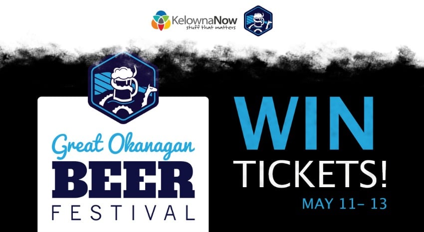 Closed – Flash Contest Alert! Win a pair of tickets to the Great Okanagan Beer Festival!