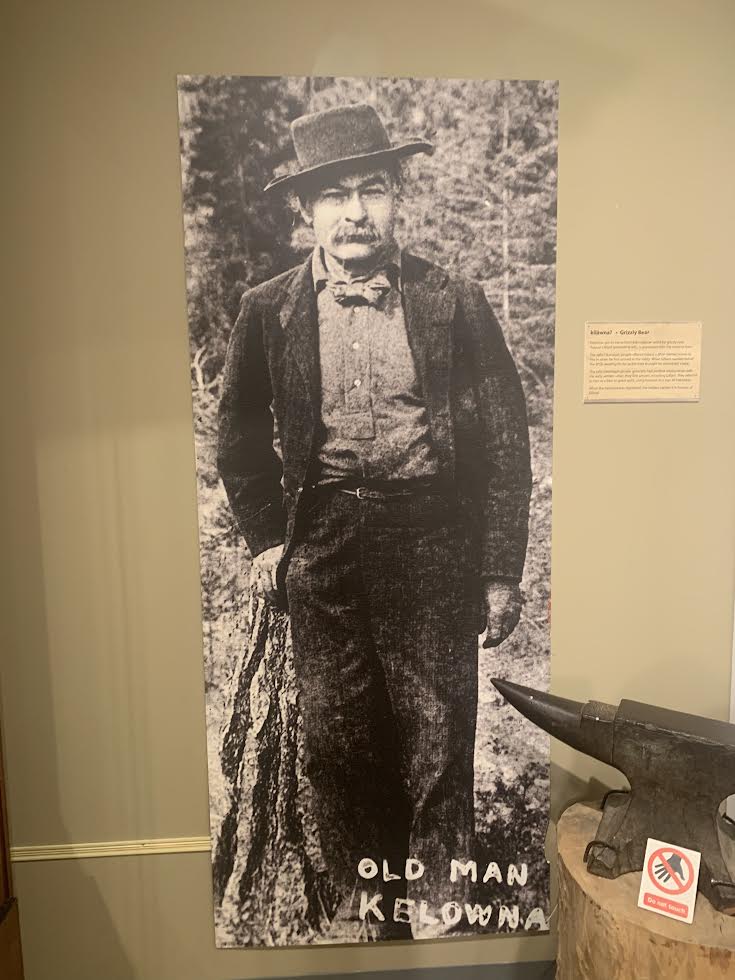 </who>Early Kelowna settler August Gillard was nicknamed 'Kila'wna,' which means grizzly bear, by local Indigenous people. The nickname was anglicized to 'Kelowna' when it came time to name the new town in 1905. This photo is courtesy of Kelowna Museums.