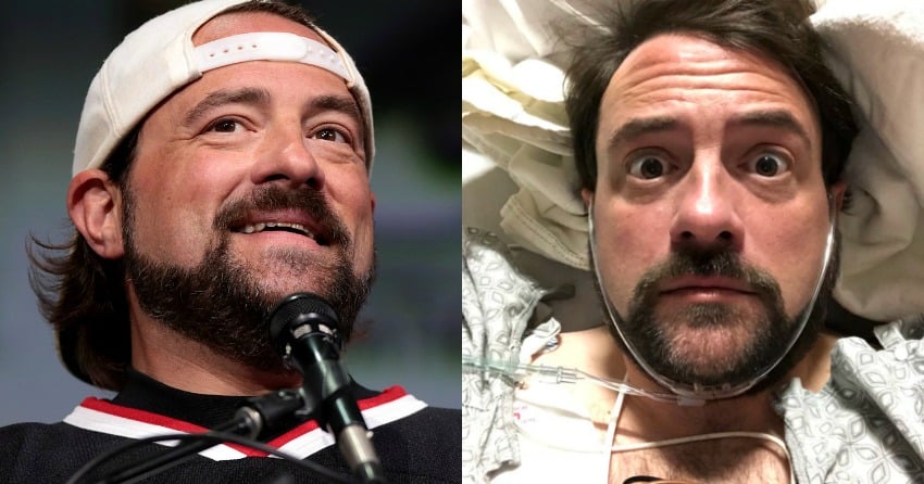Kevin Smith in hospital following ‘massive heart attack’