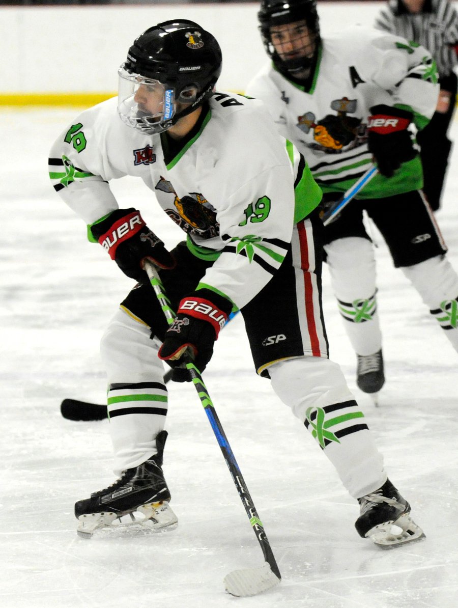 Zane Avery of the Chiefs scored a goal and helped set up four others to bring his season point total to 18 in 12 games.