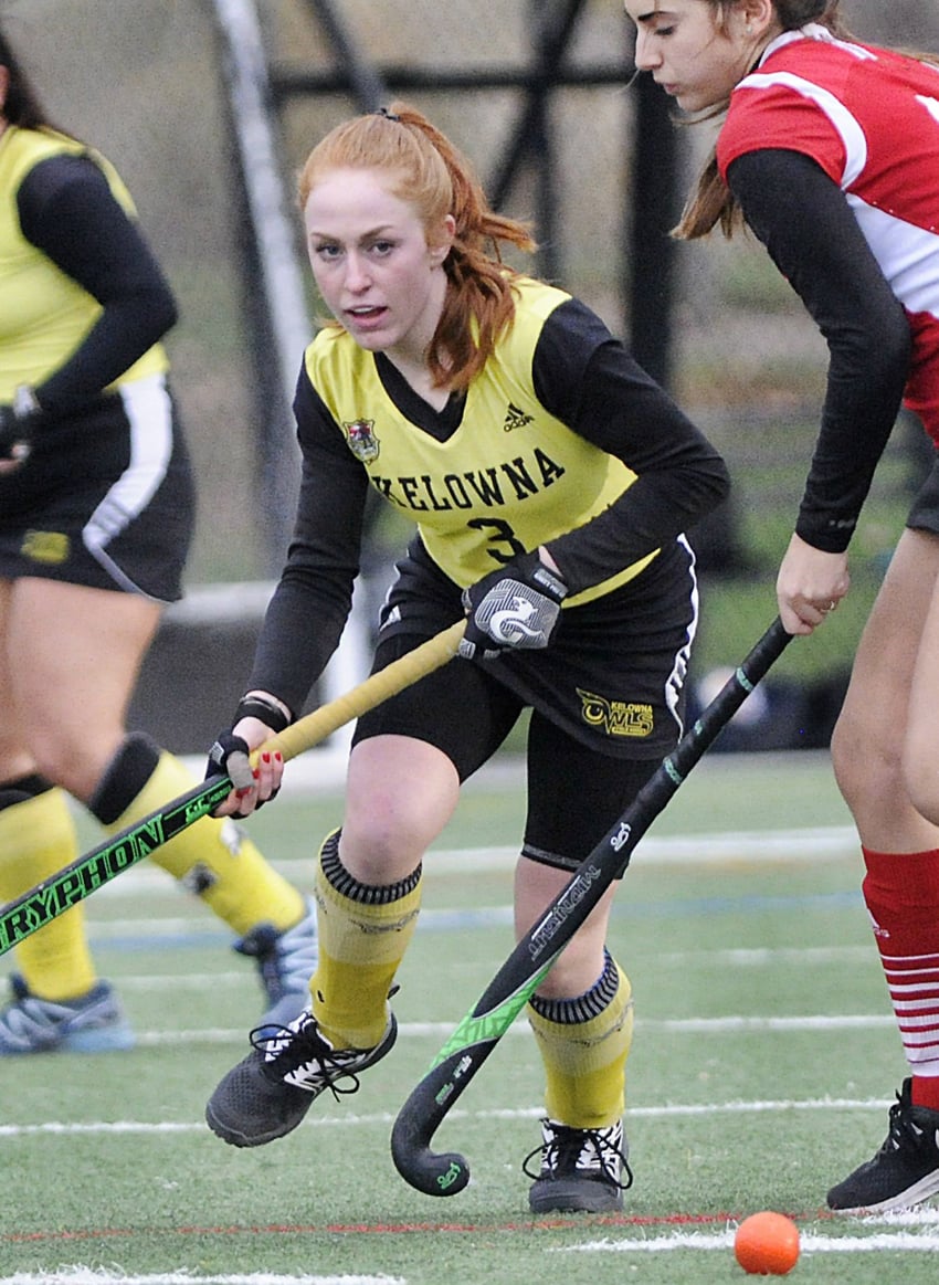 <who>Photo Credit: Lorne White/NowMedia </who>McKinney weighing her options to combine post-secondary education and field hockey.