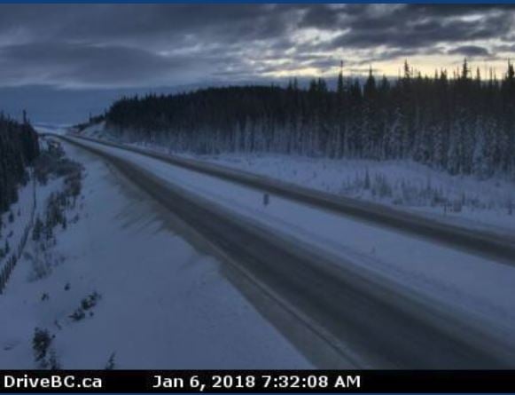 Pennask Summit, Hwy 97C, 74 km west of Kelowna, looking east.