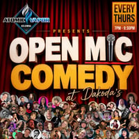 Atomic Vapor presents Open Mic Comedy for the Central Okanagan Food Bank