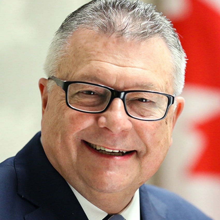 <who> Photo credit: Public Safety Canada </who> Minister of Public Safety and Emergency Preparedness Ralph Goodale