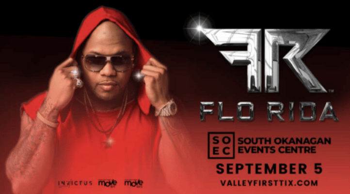 CONTEST CLOSED: Win tickets to Flo Rida in Penticton this September