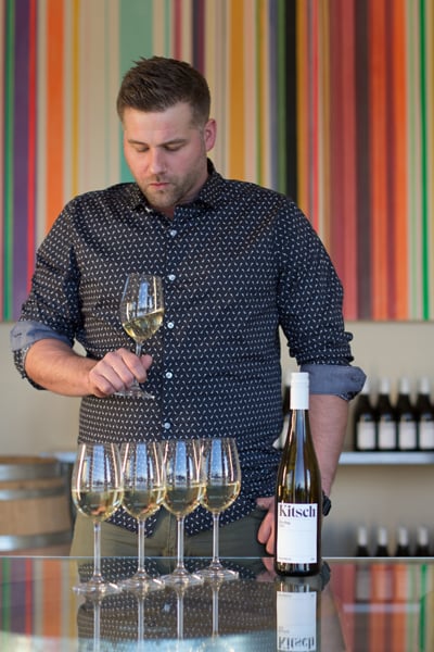 Grant Biggs is winemaker for Kitsch Wines in Kelowna.