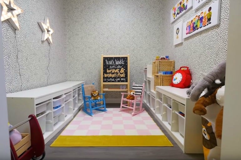 Kids play area