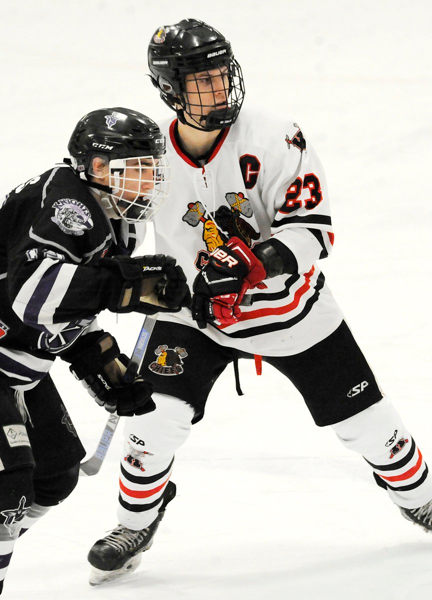Tyler Love's second playoff goal came on the power play.