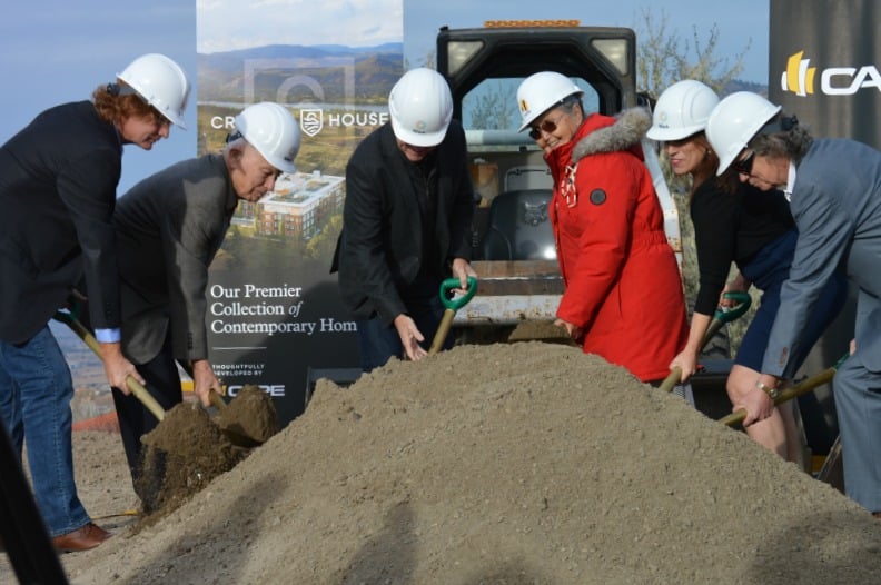 Creston House construction marks first phase of development at The Reach