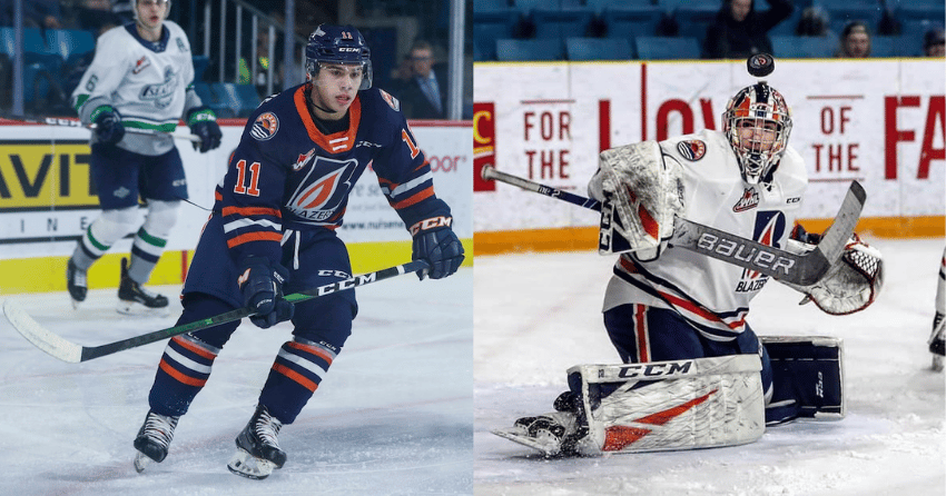 Blazers Logan Stankoven and Dylan Garand win top CHL awards