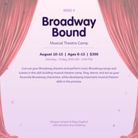 Broadway Bound - Musical Theatre Camp