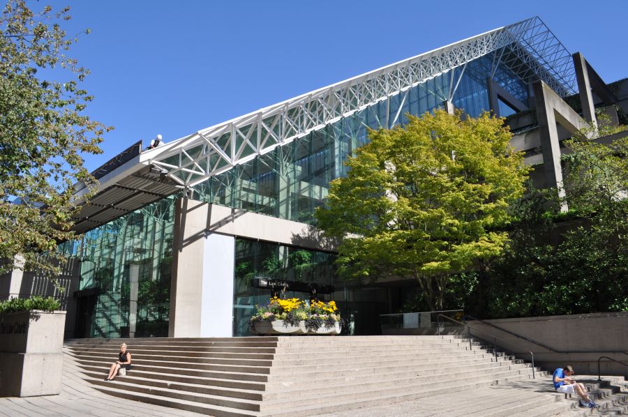 <who>Photo Credit: Wikipedia</who>The Law Courts building in Vancouver, where the trial is taking place.