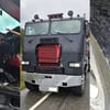 Tractor-trailer with long list of safety issues had unrestrained toddler inside: BCHP