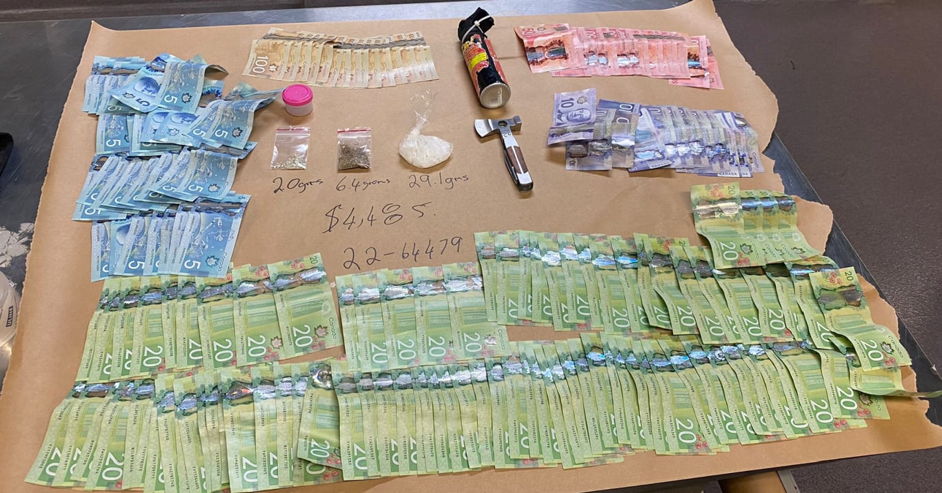Cash, drugs seized from Kelowna woman caught without active driver’s ...
