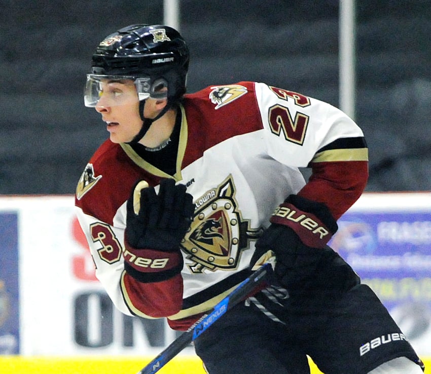 Will Reim helped set up the only Warriors goal after scoring three times the night before.