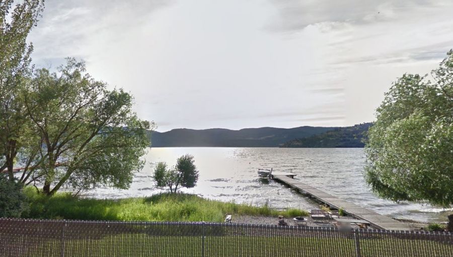 <who>Photo Credit: Google Maps</who>The area where the man disappeared into the lake.