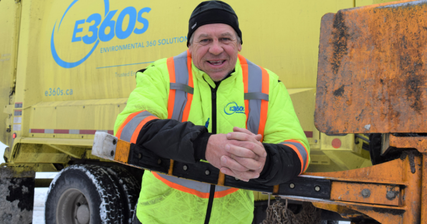 Salute garbage truck driver Danny Somerville