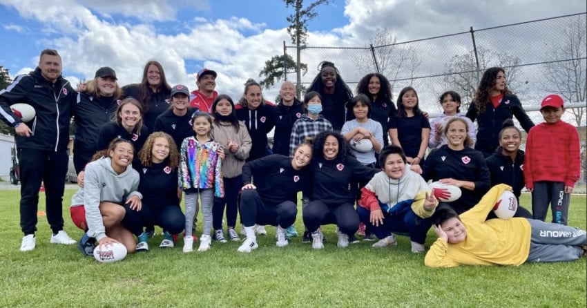 Rugby Canada building next generation of athletes through Community Visit Program